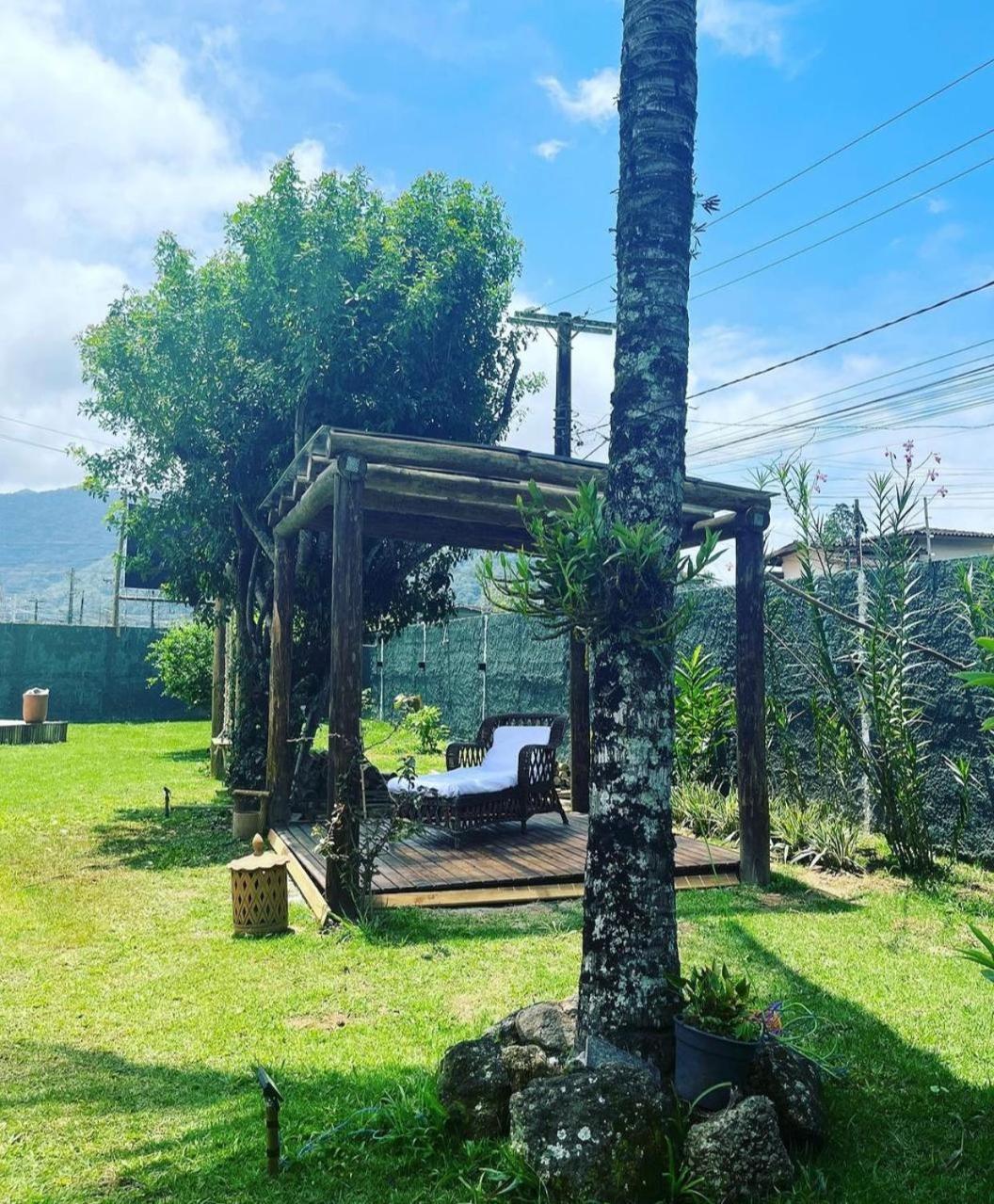 Villa Casa Piscina Jardim Ubatuba Exterior foto